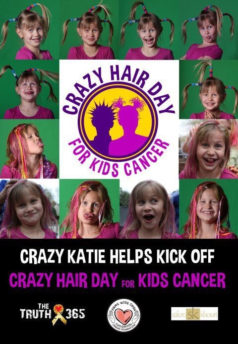 Crazy Hair Day for Kids Cancer